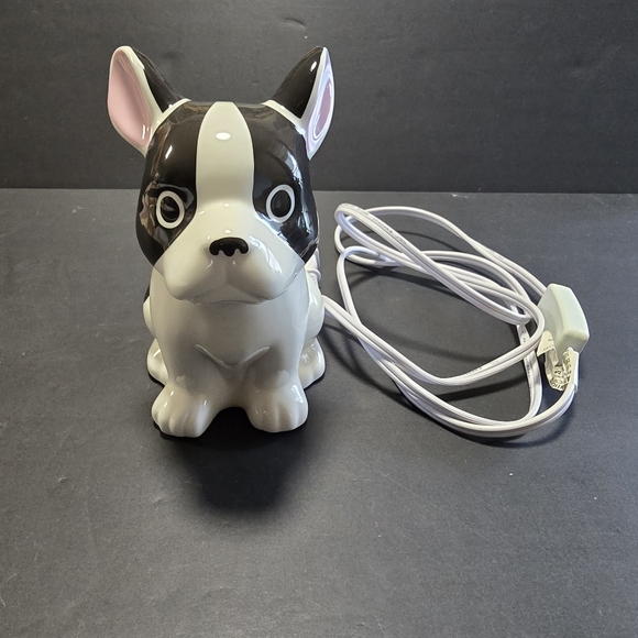 Target Other - French Bulldog Black & White Ceramic Night Light Electric Lamp Target Frenchie